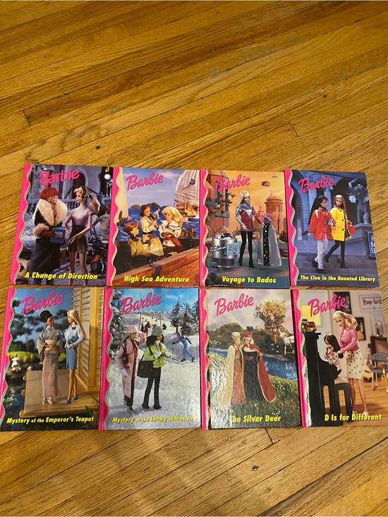 Barbie Other - Set of 8 Vintage Barbie & Friends Book Club Books 📚